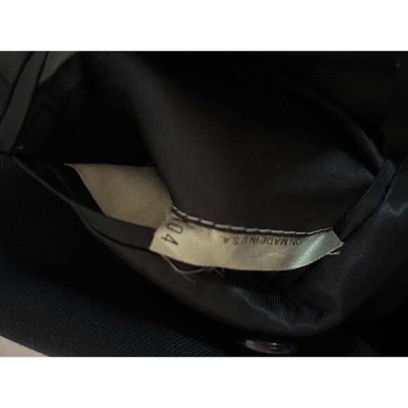 Vtg Palm Beach 42R Navy Blue Hopsack Gold Button Wool Blazer Jacket Sport Coat - Picture 11 of 12